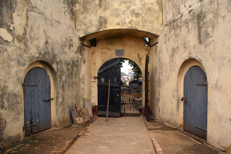 Star fort in Matara, sri Lanka                    