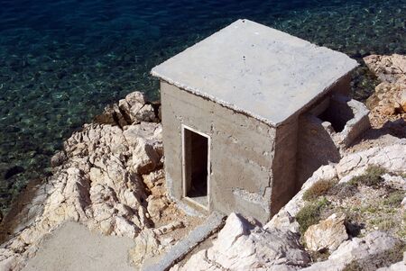 House on the sea shore                 の写真素材