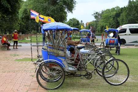 Riksha in Ayutthaya, Thailand