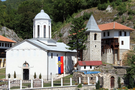 Monastery near Pljevlja in Montenegro