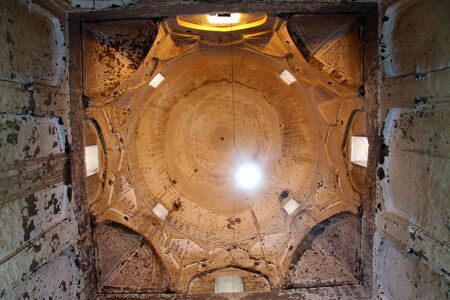 Dome of palace in Alexander's prison in Yazd, Iranのeditorial素材