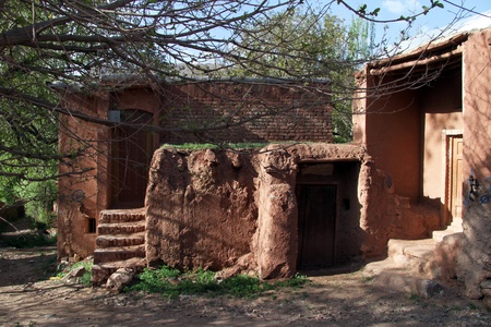 Old house in Abyaneh, Iranのeditorial素材