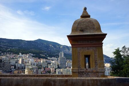 Guard's tower in Prince's palace in Monacoのeditorial素材