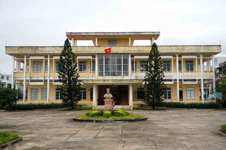 TUY HOA, VIETNAM - CIRCA JANUARY 2017 Hospital Kham Chua Benhのeditorial素材