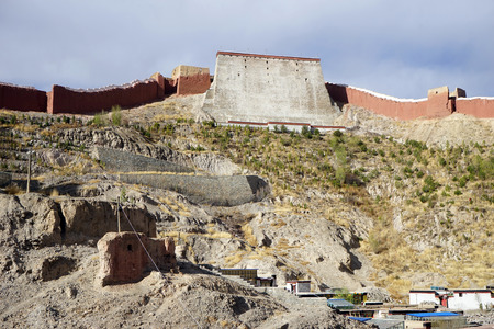 GYANTSE, CHINA - CIRCA MAY 2017 Temple in Gyantse monasteryのeditorial素材