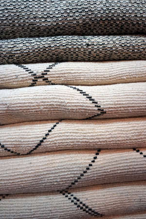 Stack of fabrick materialsの写真素材