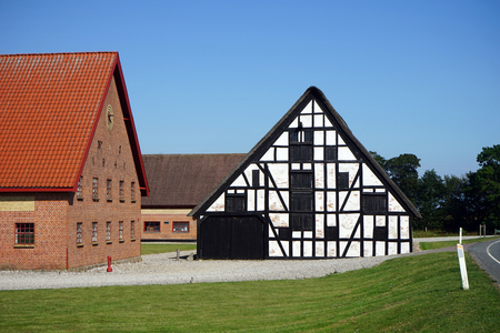 RONDE, DENMARK - CIRCA JULY 2019 Kalo farmのeditorial素材