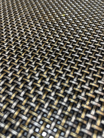 Close up of a rattan weave texture. Abstract background and texture for design.