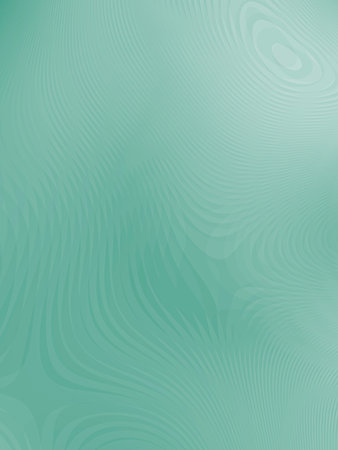 abstract green background with smooth lines and waves. Vector illustration.の写真素材