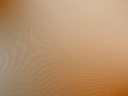 abstract background with smooth lines in brown colors, vector illustration.の写真素材