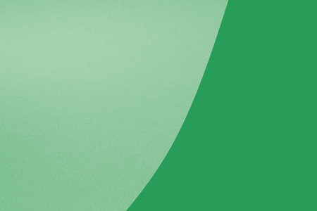 Green color paper abstract background with copy space for text or image.の写真素材