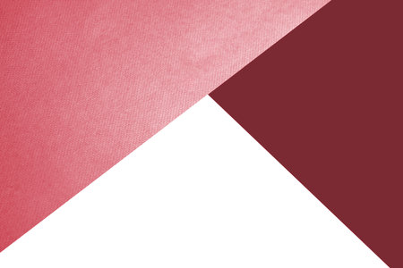 red and white paper background with copy space for text or image.の写真素材