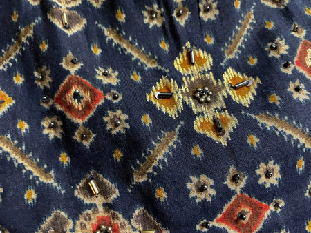 Details of the applications in Anatolia crafts. Background and texture.