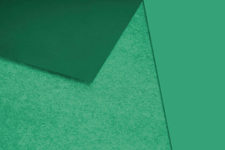 green paper background with copy space for text or image. flat layの写真素材