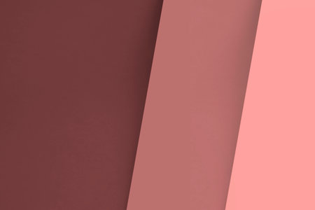 Colored paper background in pastel tones. Flat lay, top view.の写真素材