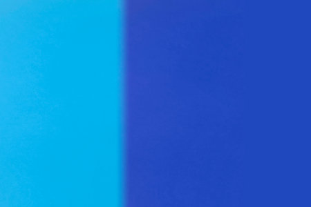 Abstract blue background with diagonal stripes. Color of the year 2019.の写真素材