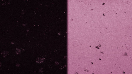 abstract background: purple and black, with some spots on itの写真素材