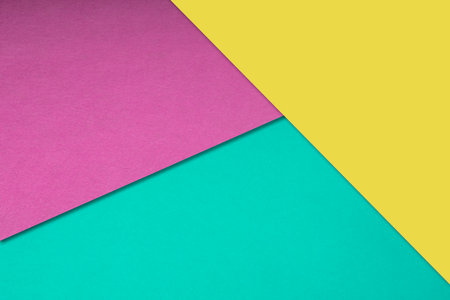 abstract background of colorful geometric shapes with copy spaceの写真素材