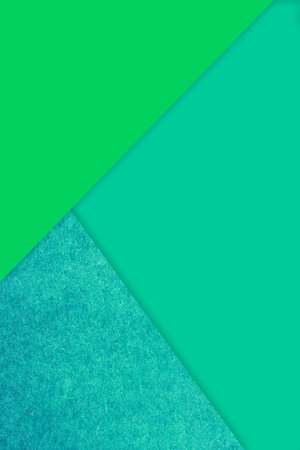 Abstract paper background. Green and blue colors. Copy space for text.