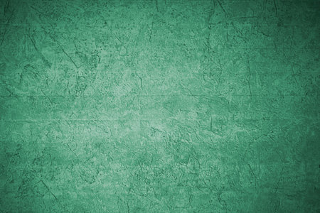 Green grunge wall texture. Abstract background for design and ideas.