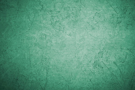 Green grunge wall texture. Abstract background for design with copy space.