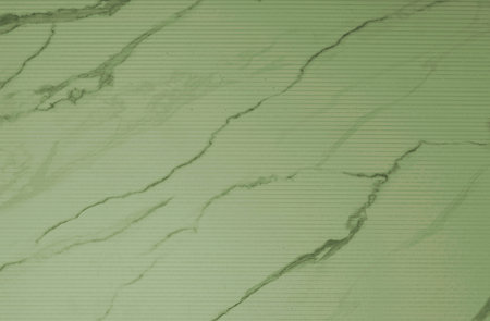 Green paper background texture with delicate stripes and copy space for text or image
