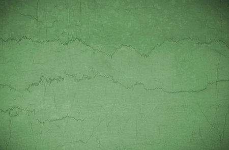 Grunge green wall texture. Abstract background and texture for design.の写真素材