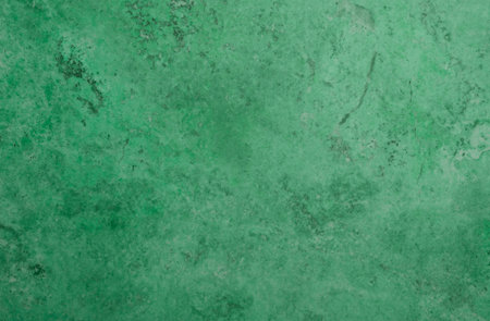 Green grunge cement wall texture. Abstract background and texture for design.の写真素材