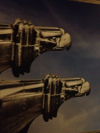 The unique gargoyles on the Chrysler Building. の素材