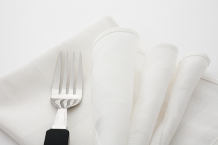 napkin beautifully decoratedの写真素材