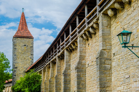 Old fortress wallの写真素材