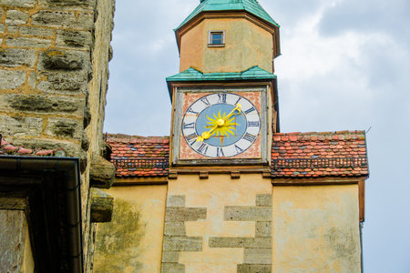 Old clock towerの写真素材