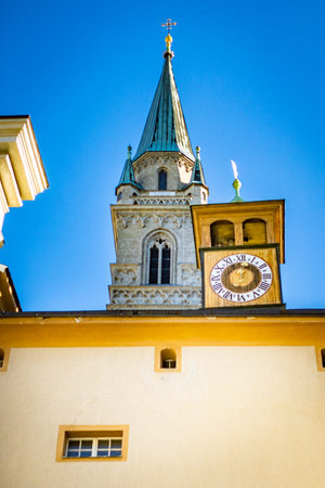 Austria, Salzburg old town- Streets, shops and buildings