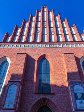 Old Town Market Place square, streets view, Warsaw, Polandのeditorial素材