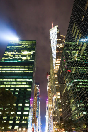 skyscrapers in Midtown Manhattan, downtown, New York City