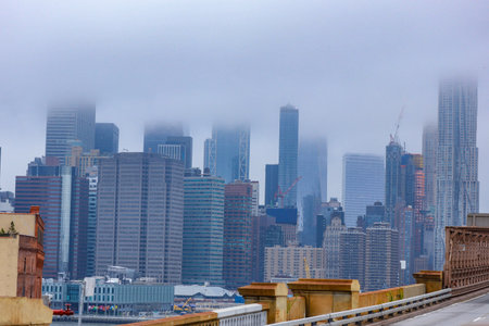skyscrapers in Midtown Manhattan, downtown, New York Cityのeditorial素材