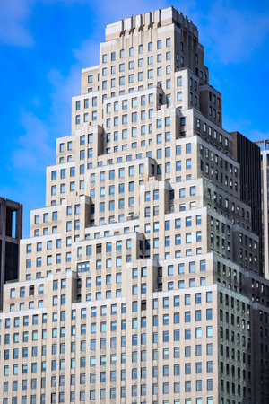 skyscrapers in Midtown Manhattan, downtown, New York Cityのeditorial素材