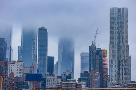 skyscrapers in Midtown Manhattan, downtown, New York Cityのeditorial素材