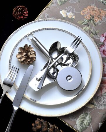 Cutlery setのeditorial素材