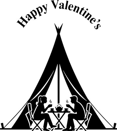 happy valentines day design, vector illustration eps10 graphicのイラスト素材