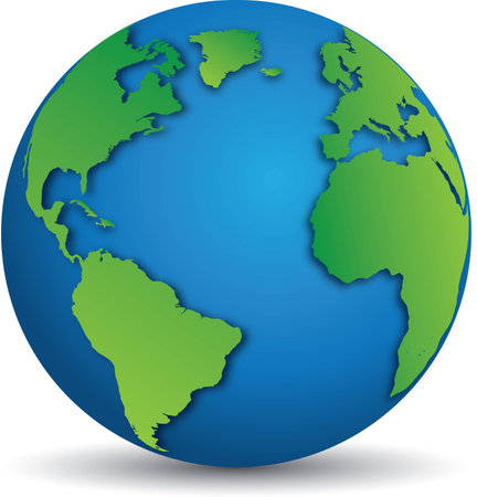 colour globeのイラスト素材