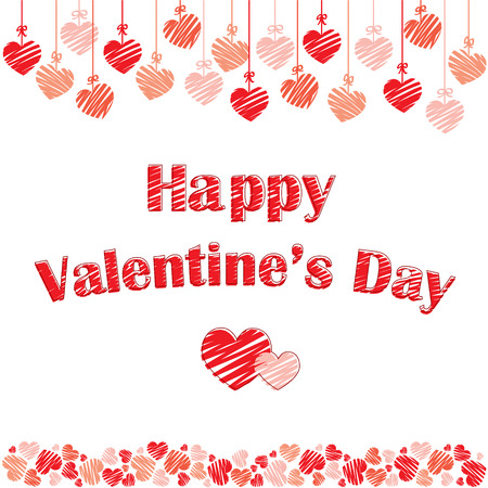 Postcard for St Valentine\\のイラスト素材