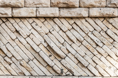 stones wall texture. Rock wall backgrond outdoors.