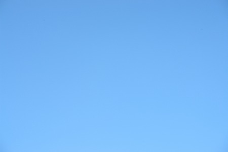 Clean blue skyの写真素材
