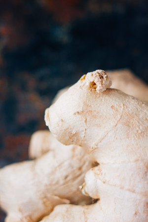 Organic ginger root