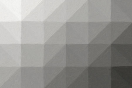 Good abstract illustration of grey Impasto with soft brush paint. Good  for your needs.の写真素材