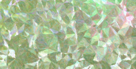 Good abstract illustration of green and purple pointillism with long dots paint. Handsome  for your design.の写真素材