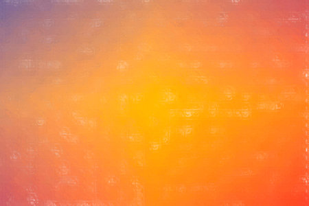 Blue and orange colorful Mosaic through glass bricks background illustration