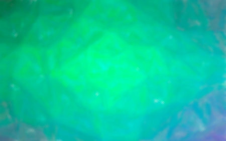 Illustration of green, blue and red   colorful through Tiny Glass background