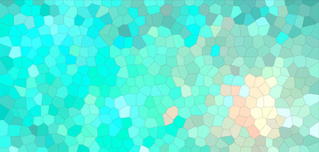 Green and orange Pastel Small Hexagon background illustration